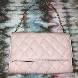 Pink clutch
